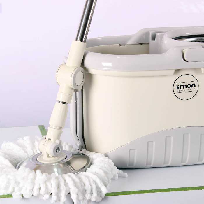 ست سطل و زمین شوی چرخشی لیمون مدل 2000