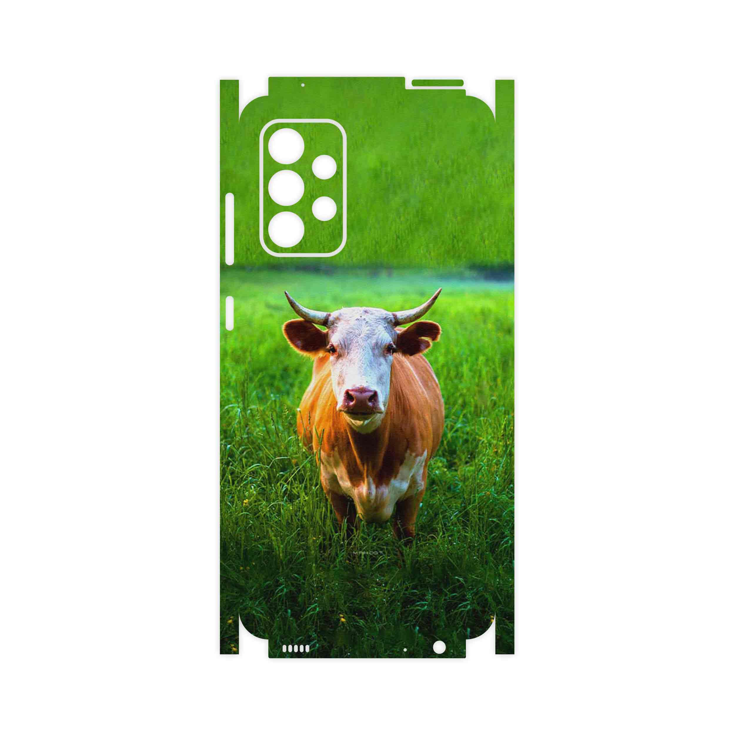 برچسب پوششی ماهوت مدل Cow-FullSkin مناسب برای گوشی موبایل سامسونگ Galaxy A72