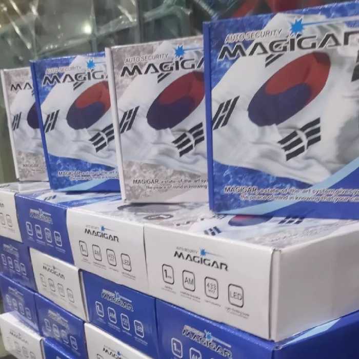 دزدگیر  خودرو مجیکار دو ریموت  با آژیر و کلیه لوازم 