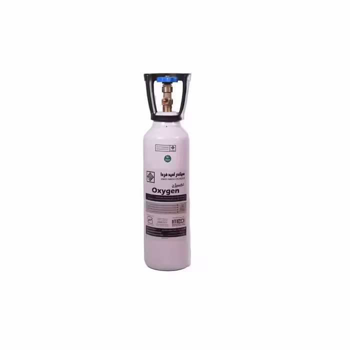 کپسول اکسیژن 5 لیتری امید فردا شارژ شده