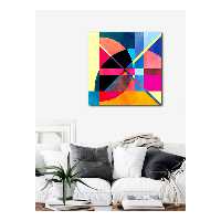 تابلو شاسی طرح هندسی انتزاعی مدل TS1116