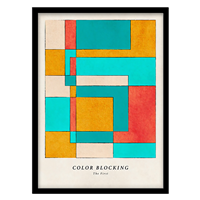 قیمت و خرید تابلو دکوراتیو مدل نقاشی انتزاعی کد 0959