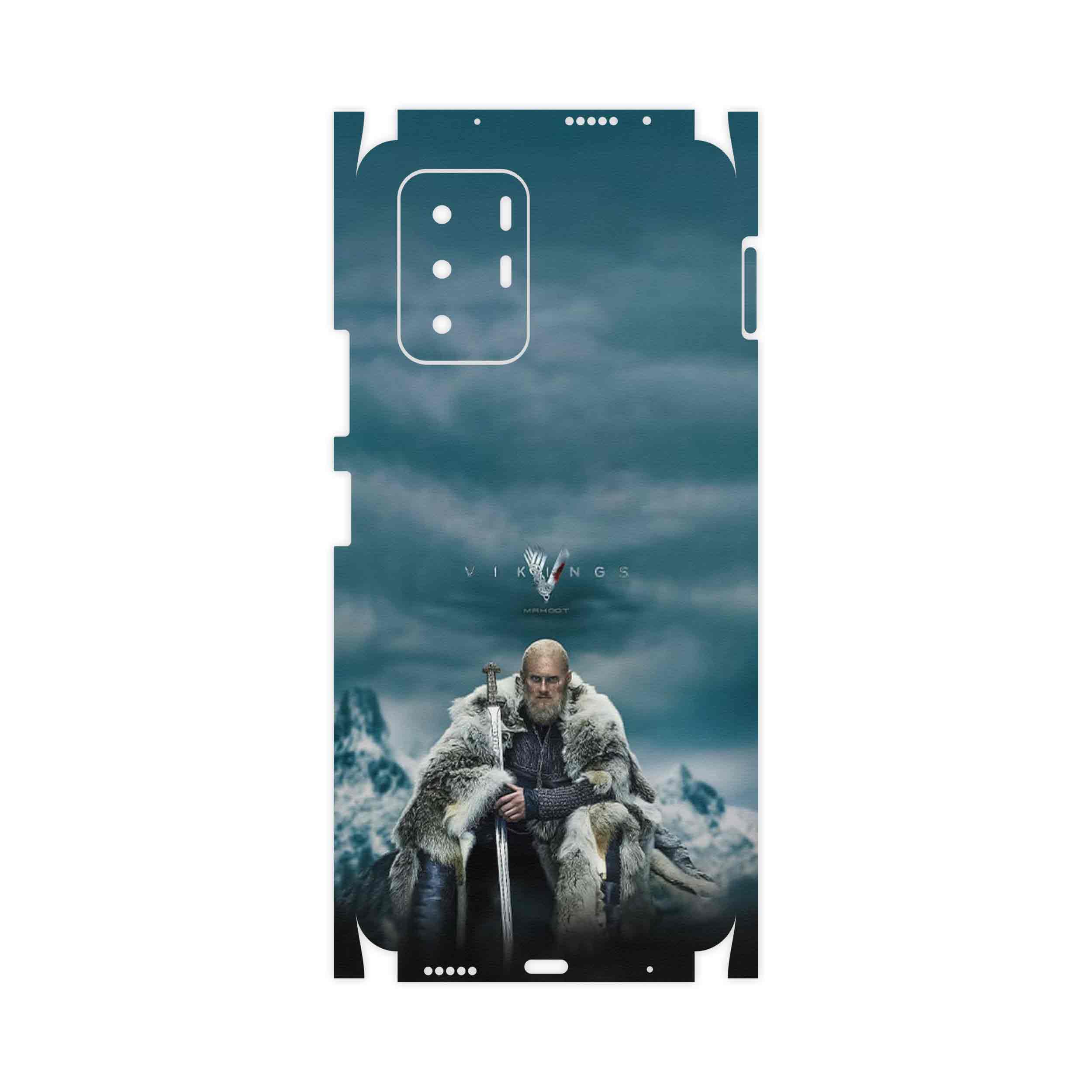 برچسب پوششی ماهوت مدل Vikings-FullSkin مناسب برای گوشی موبایل شیائومی Poco X3 GT 5G