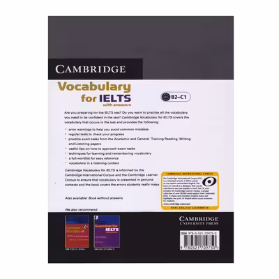 کتاب Vocabulary For Ielts اثر Pauline Cullen انتشارات اشتیاق نور