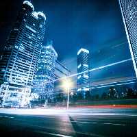 خرید و دانلود عکس Night City Lights کد 37420 | پیک فاکس | Pic Fox