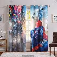 پرده سه بعدی طرح مرد عنکبوتی PK-6703