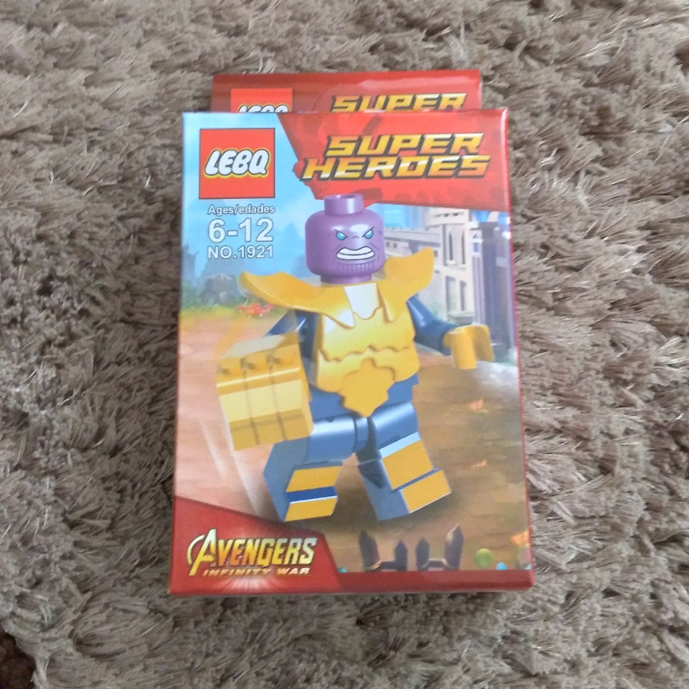 لگو ساختنی شخصیت تانوس