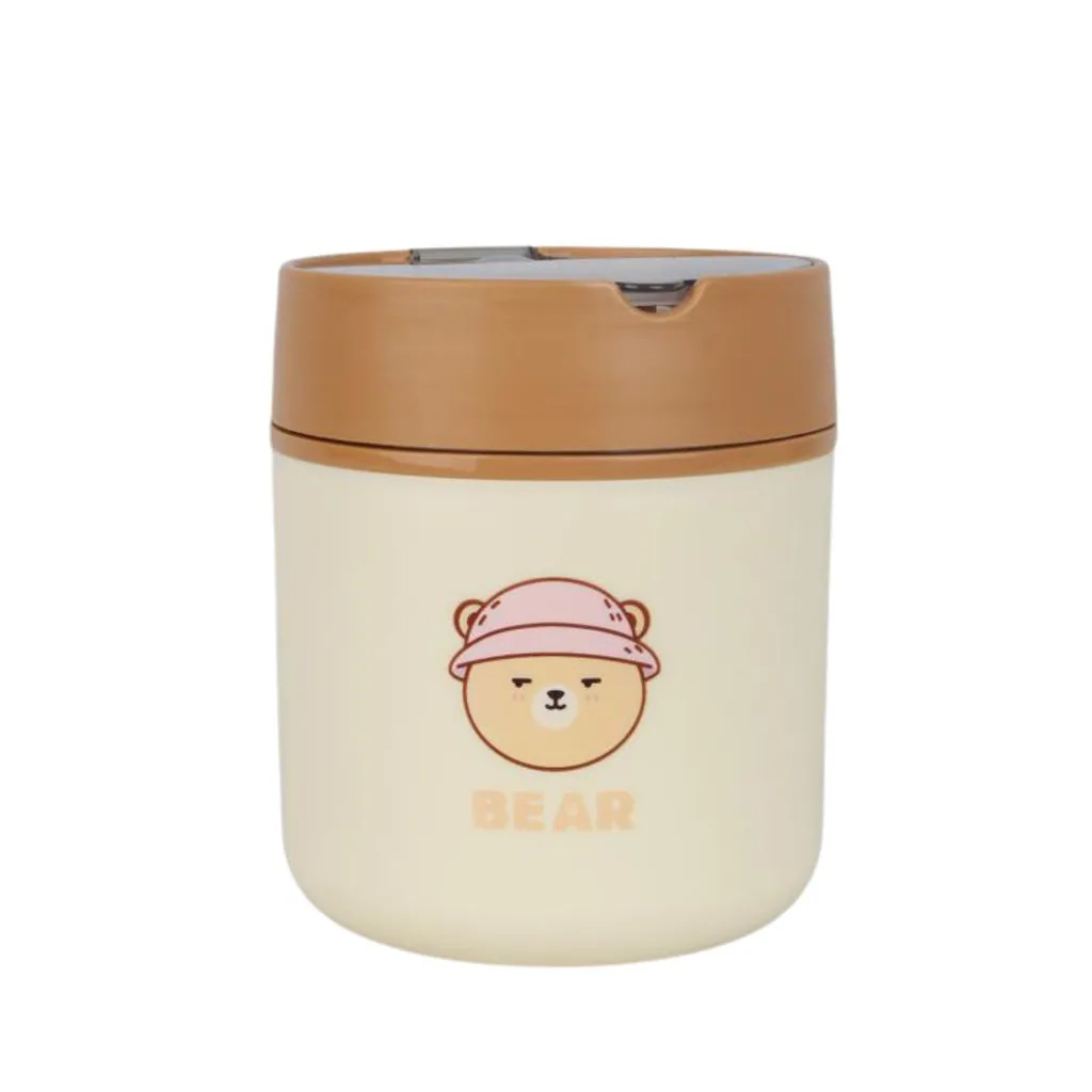 فلاسک غذا استیل طرح خرس Bear Soup Cup