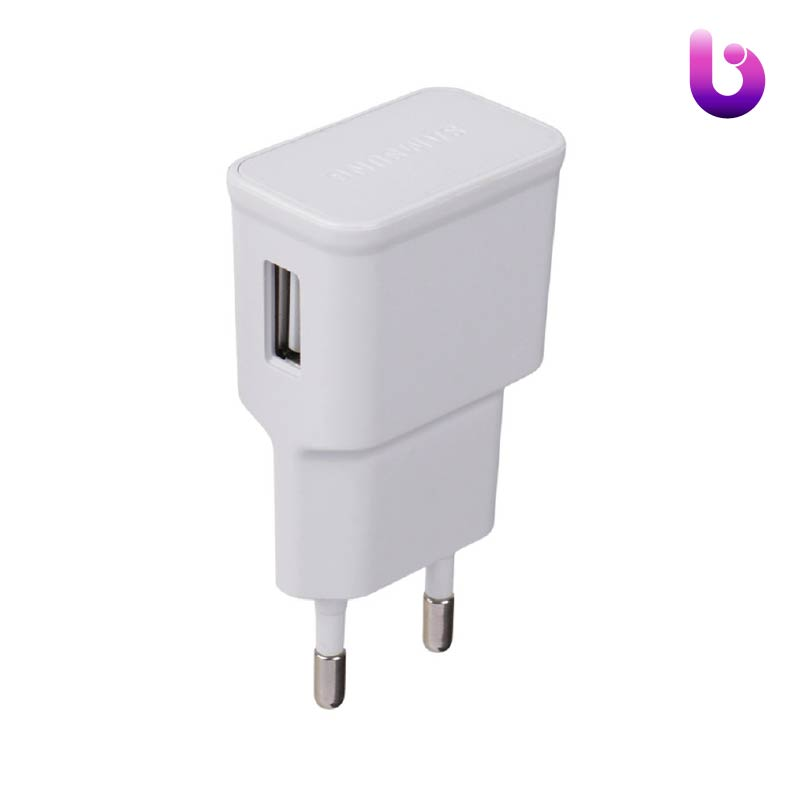 شارژر دیواری فست شارژ Samsung EP-TA20EWE 2A 10W   کابل میکرو یو اس بی