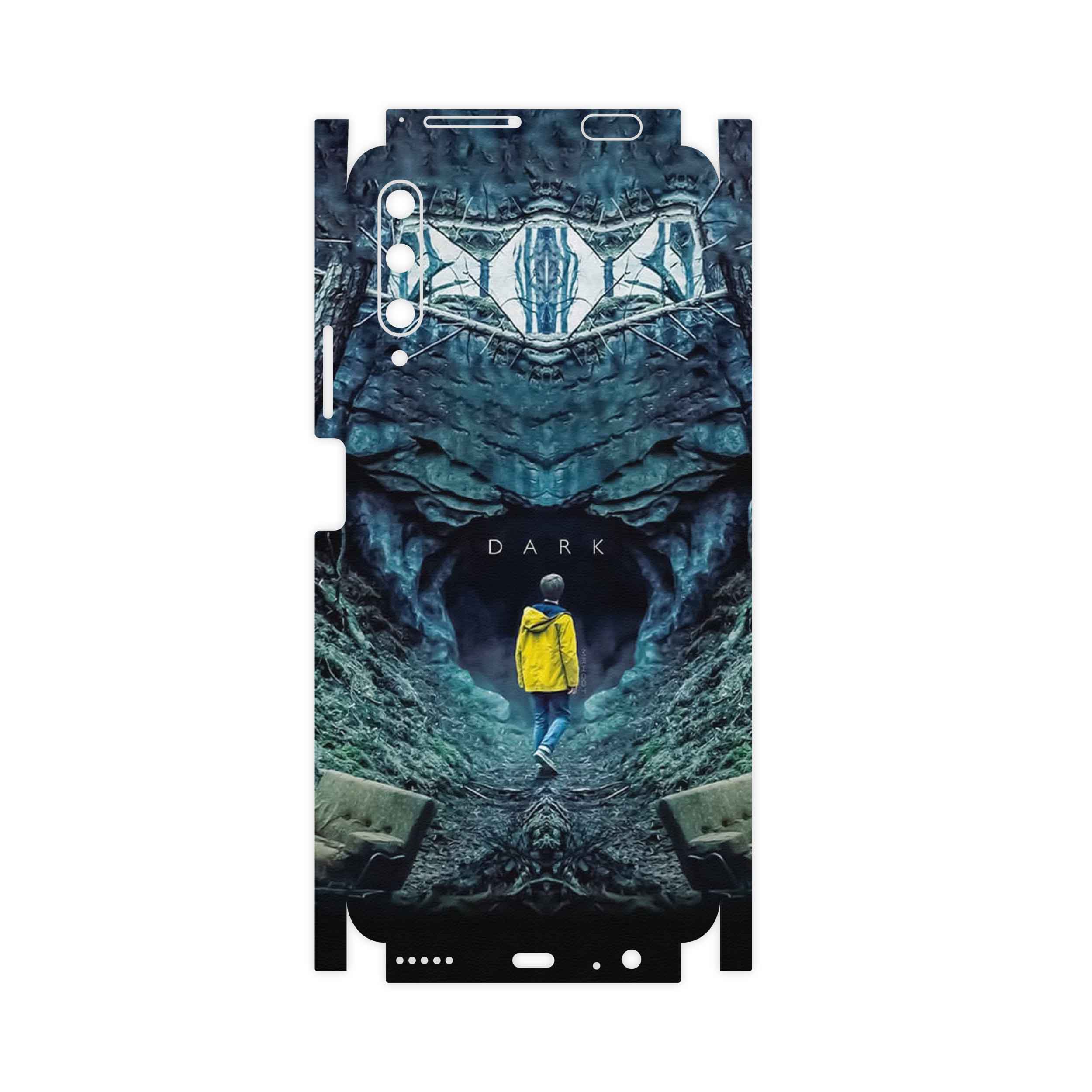 برچسب پوششی ماهوت مدل Dark-FullSkin مناسب برای گوشی موبایل هوآوی Y9S