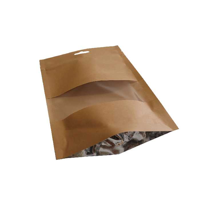 پاکت زیپ دار کرافت پکزی مدل PSKKHW1624122SI بسته 10 عددی