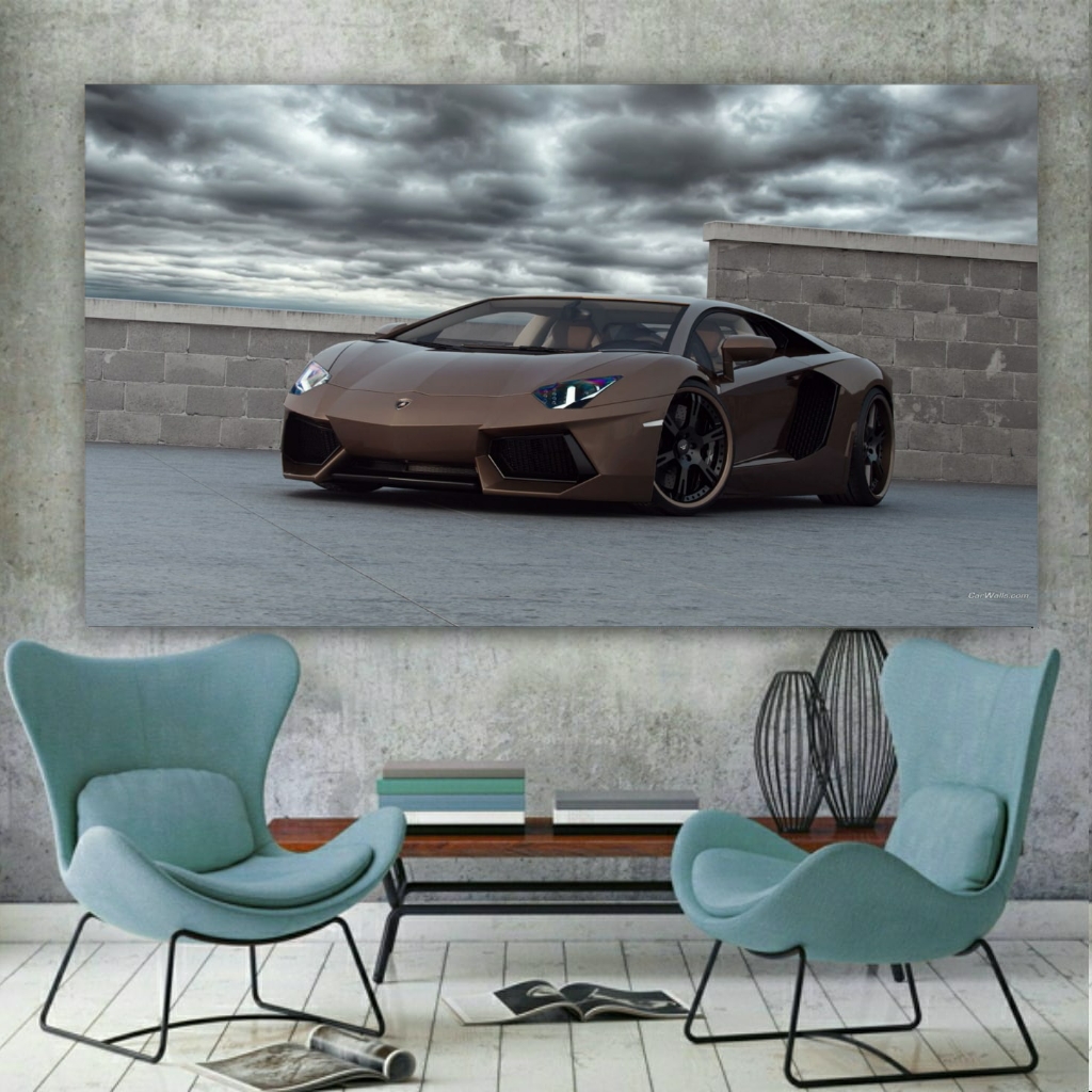 تابلو شاسی طرح ماشین لامبورگینی مدل SDT793