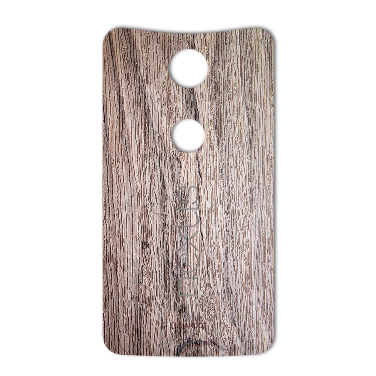 برچسب پوششی ماهوت مدل Walnut Texture مناسب برای گوشی Google Nexus 6