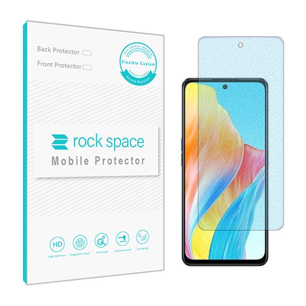 گلس اوپو A1 Pro مدل نانو هیدروژل مات آنتی بلو برند راک اسپیس کد S