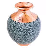 گلدان فیروزه کوبی مدل فریبا 24p18-2f2