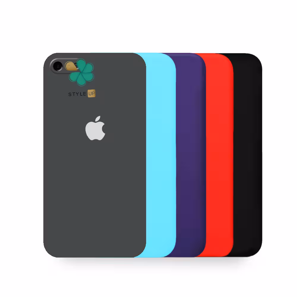 قاب گوشی اپل ایفون Apple iPhone SE 2020 مدل سیلیکونی محافظ لنز دار