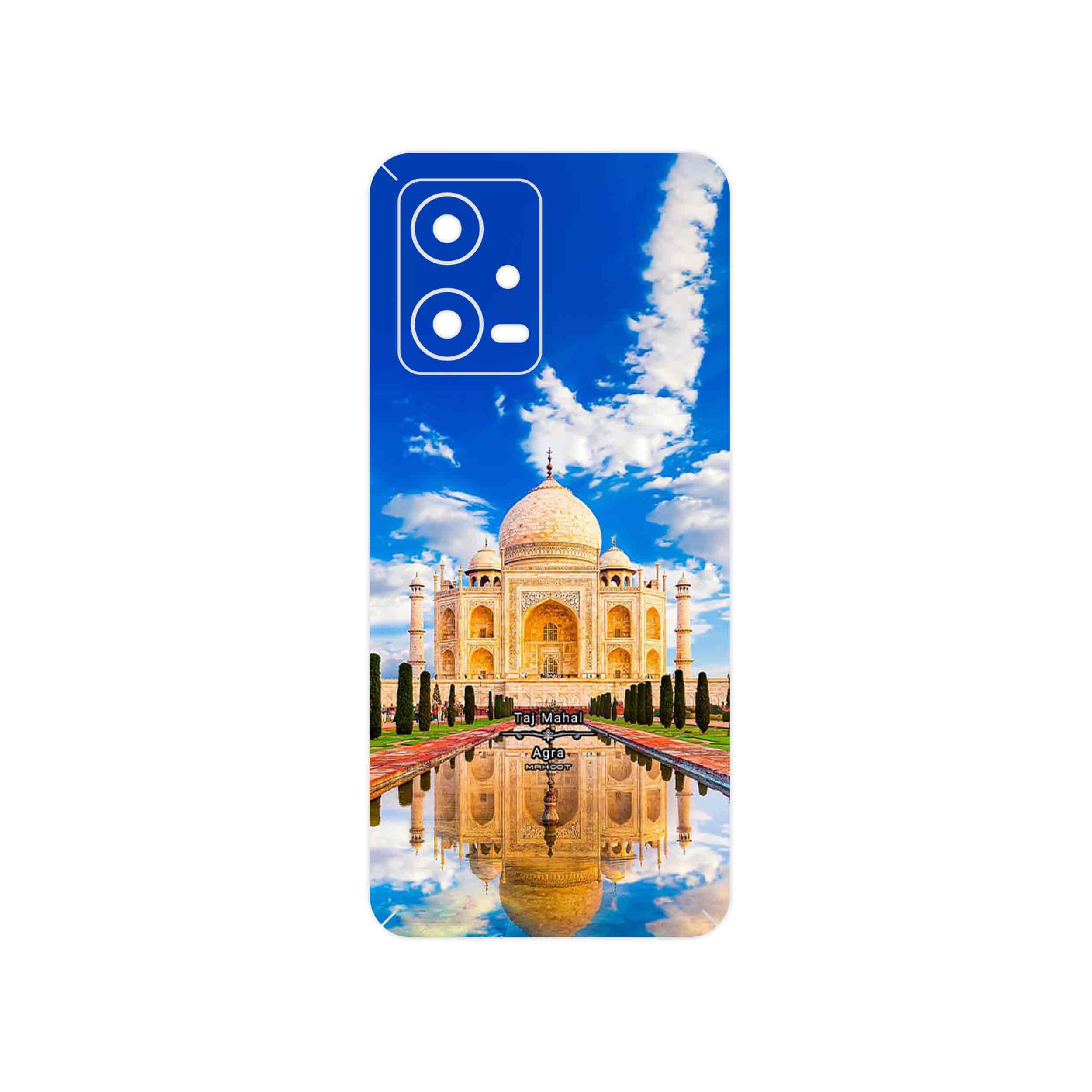 برچسب پوششی ماهوت مدل The Taj Mahal مناسب برای گوشی موبایل شیائومی Poco X5