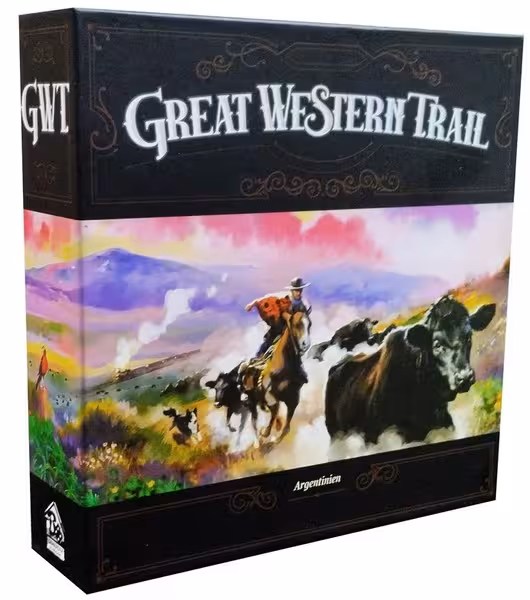 بازی فکری گریت وسترن تریل-آرژانتین (Great Western Trail) - کتاب‌فروشی کوچه کتاب