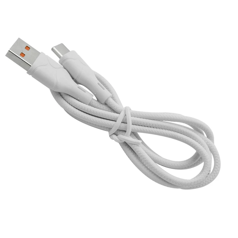 کابل شارژ USB به Type-C بیوا مدل C-06V طول 1 متر توان 2.4 آمپر