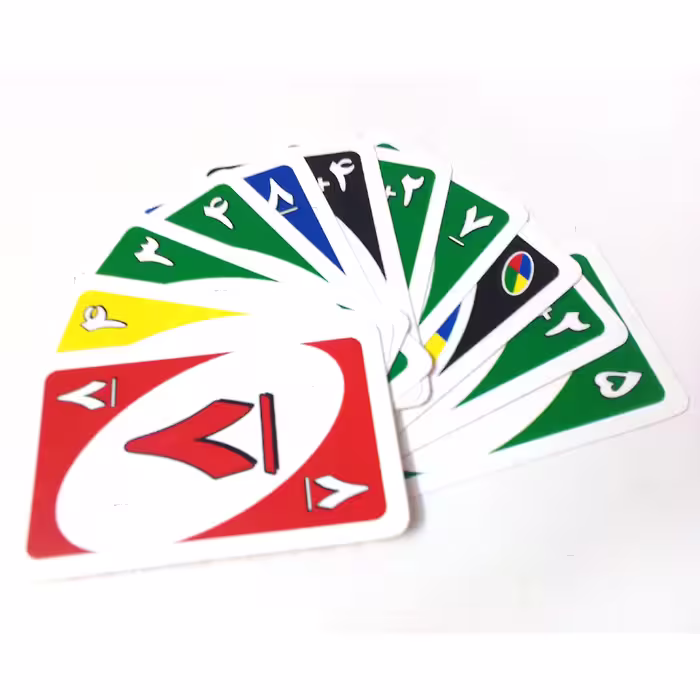 نسخه ارزان - بازی فارسی اونو (تک) (Uno) با طراحی جدید