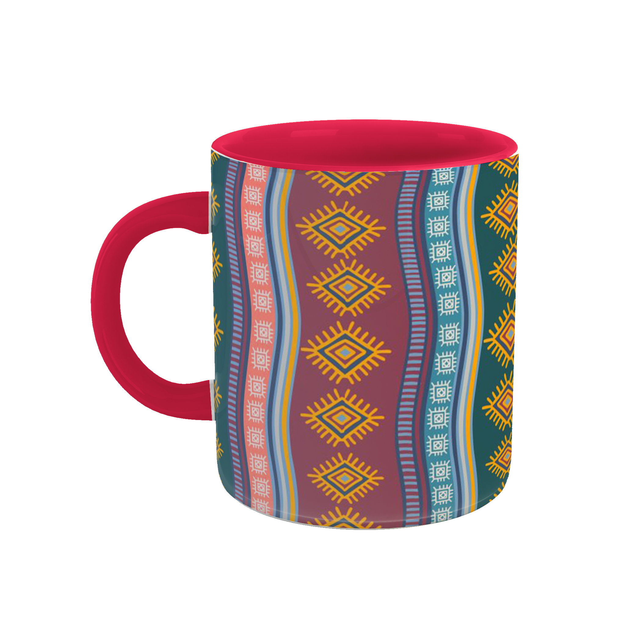 ماگ طرح موج های آبرنگی کد 01