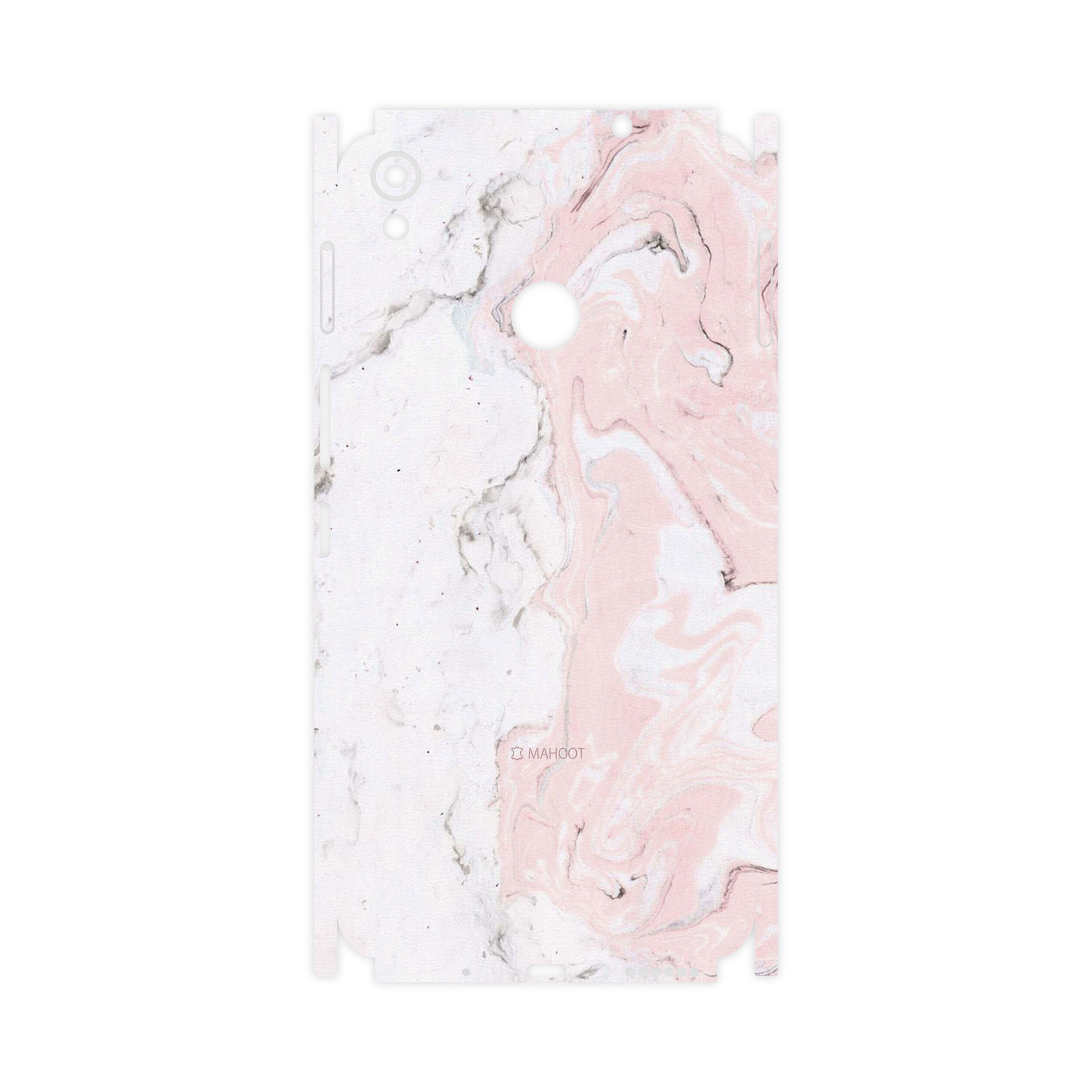 برچسب پوششی ماهوت مدل Blanco-Pink-Marble-FullSkin مناسب برای گوشی موبایل تکنو Camon CX Air