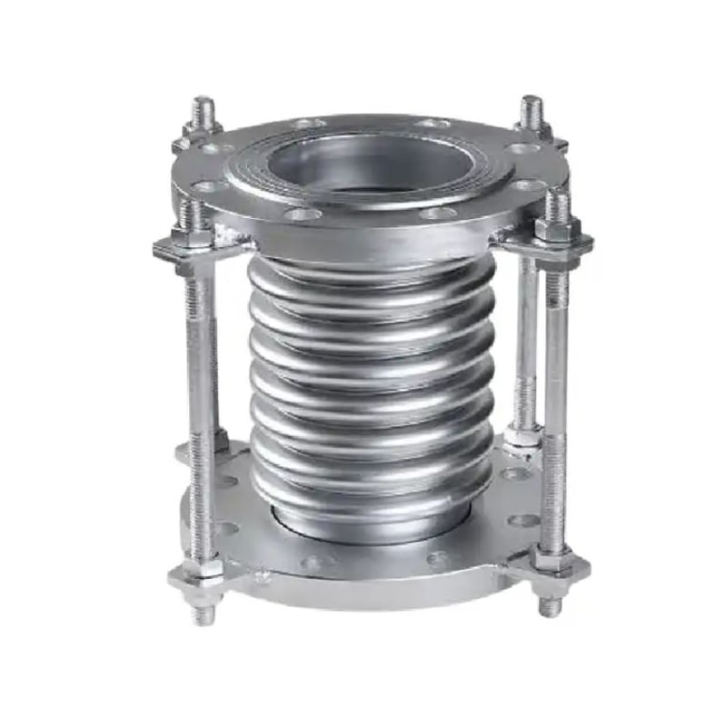 لرزه گیر آکاردئونی فلنج دار مهاردار PN10 سایز 4 اینچ ارتعاشات صنعتی ایران