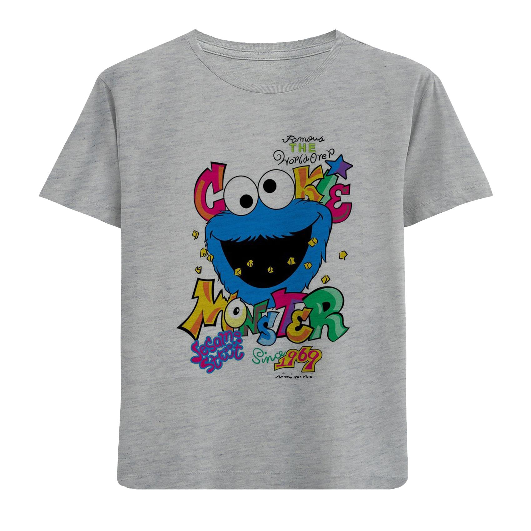 تی شرت آستین کوتاه بچگانه مدل میکروب آبی