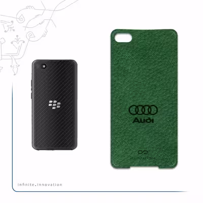 برچسب پوششی ماهوت مدل GL-AUDI مناسب برای گوشی موبایل بلک بری Z30