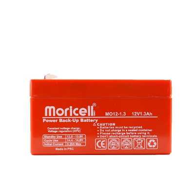 باتری یو پی اس 12 ولت 1.3 آمپر ساعت موریسل مدل Mo12-1.3