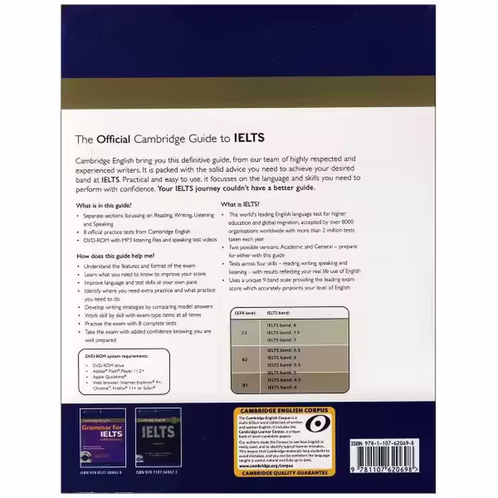 کتاب The Official Cambridge Guide To IELTS اثر جمعی از نویسندگان انتشارات cambridge university press