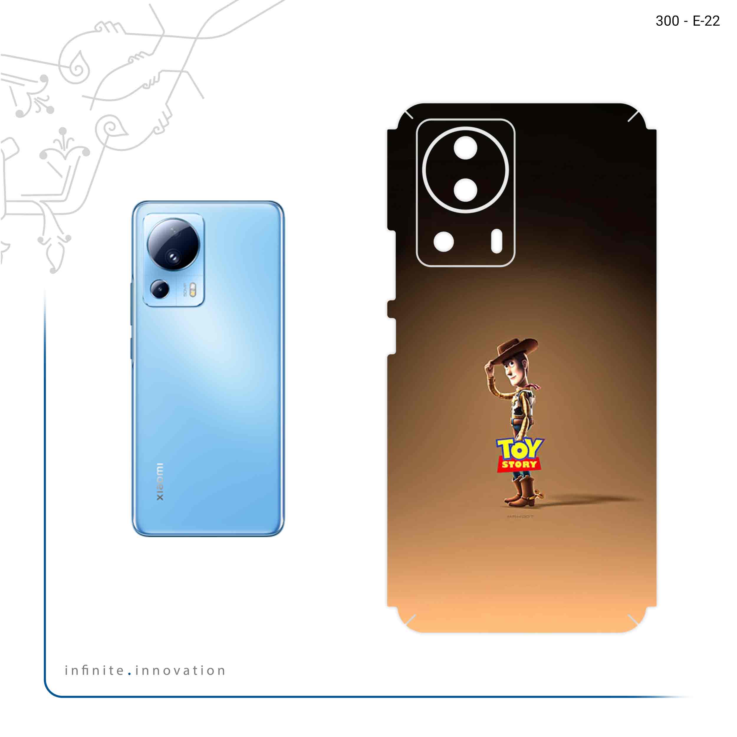 برچسب پوششی ماهوت مدل Toy_Story مناسب برای گوشی موبایل شیائومی 13 Lite