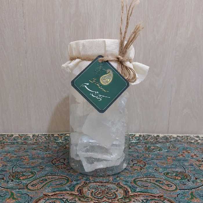 دلنمک جهرم سنگ کریستال 1کیلویی