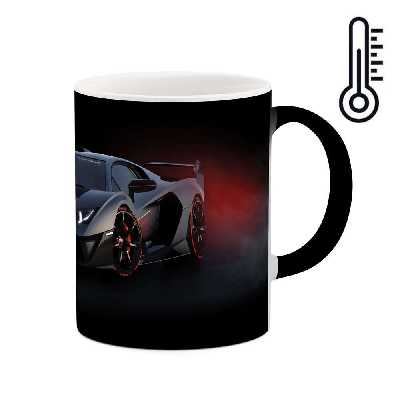 ماگ حرارتی طرح ماشین لامبورگینی مدل mgph10480