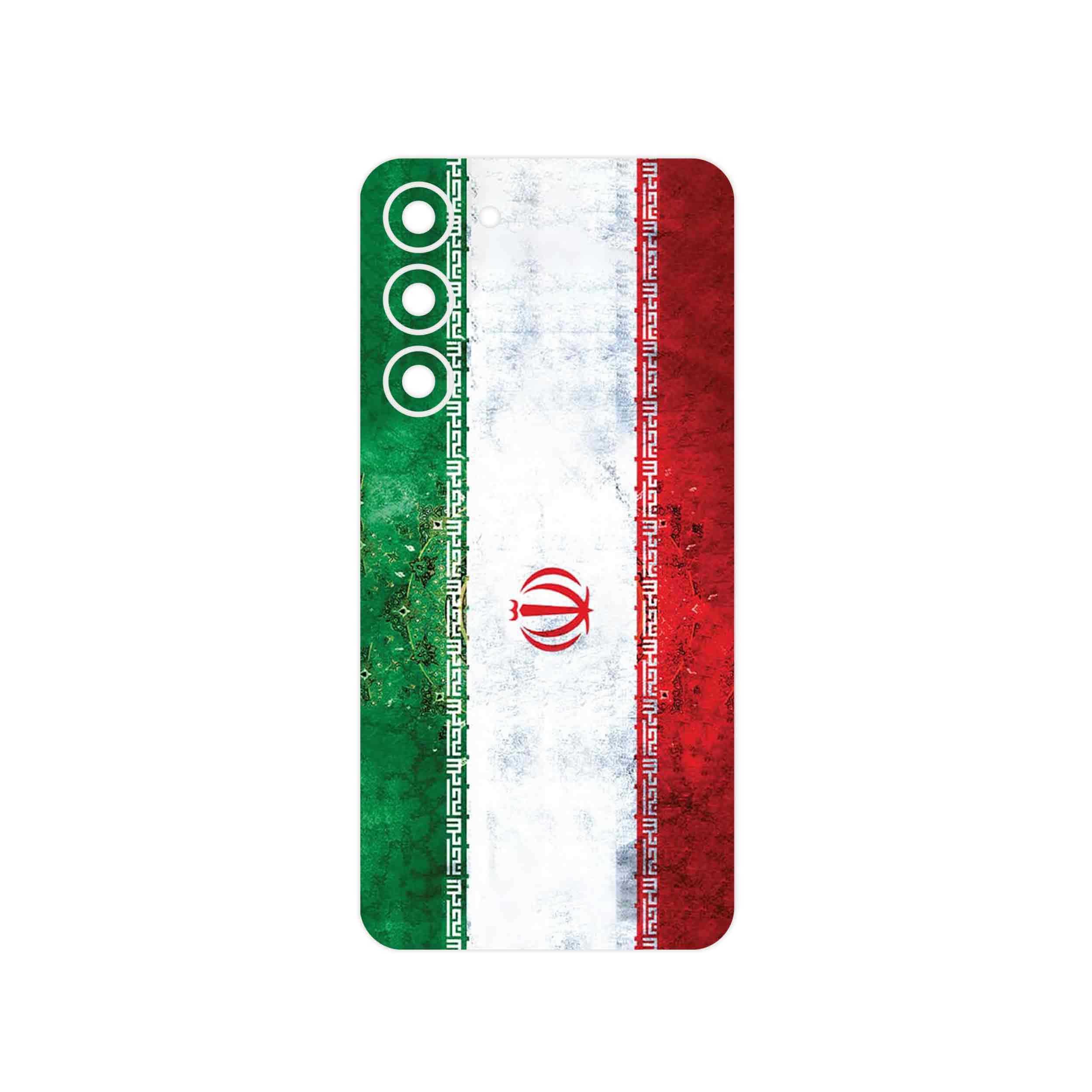 برچسب پوششی ماهوت مدل IRAN_Flag_1 مناسب برای گوشی موبایل سامسونگ Galaxy S23 Plus