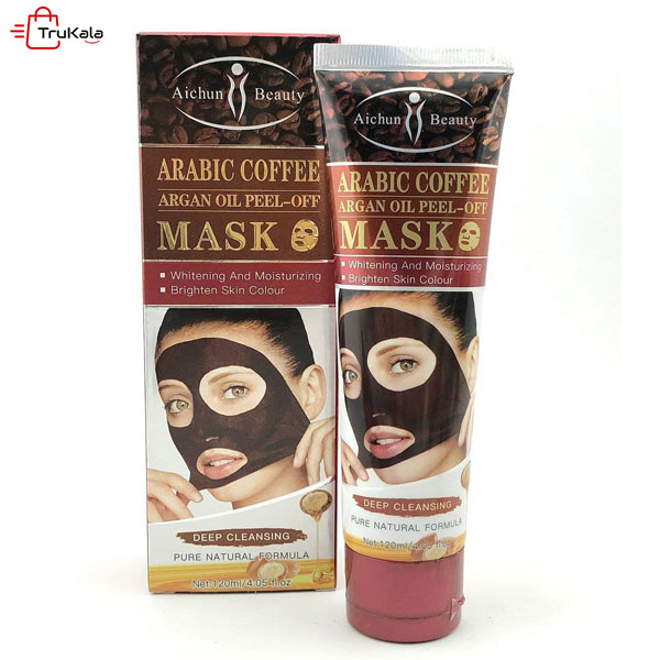 ماسک صورت پیلاف عصاره کافه عربی ایچون بیوتی حجم 120 میلی لیتر