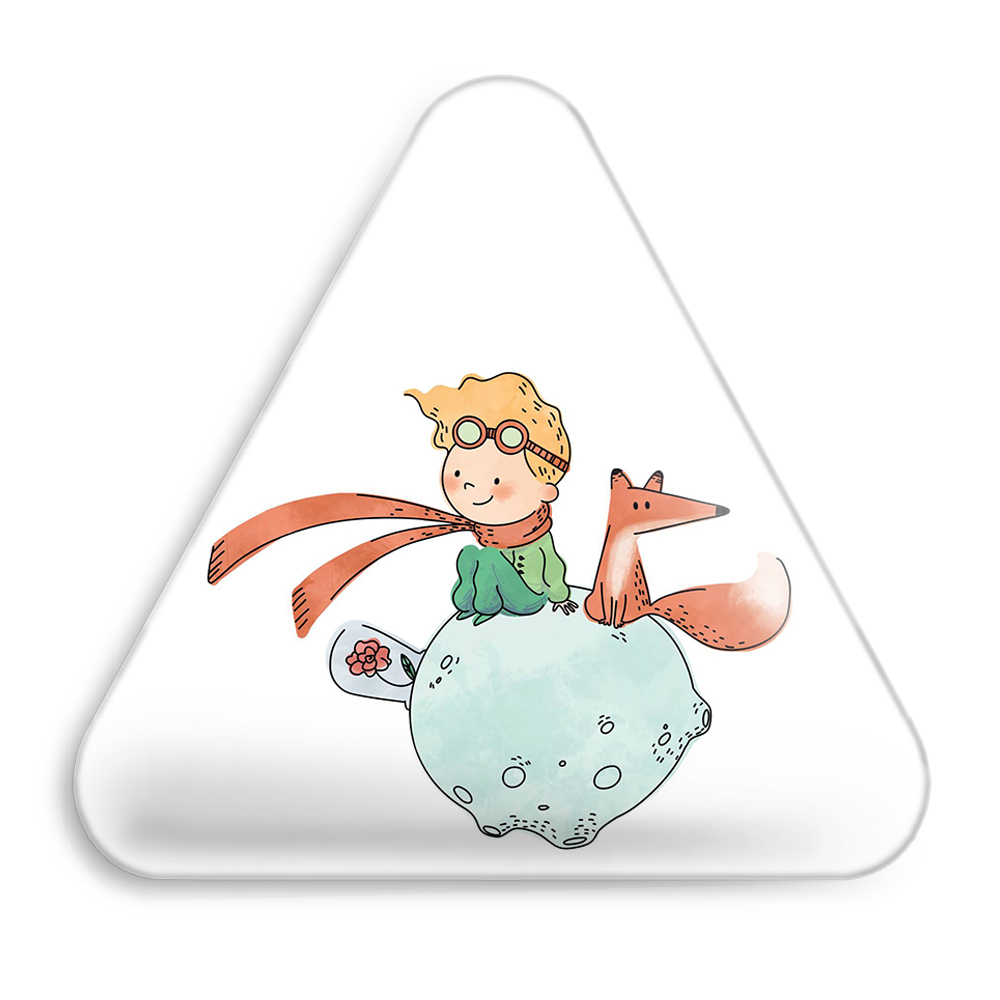 پیکسل خندالو طرح شازده کوچولو مدل مثلثی کد 1826