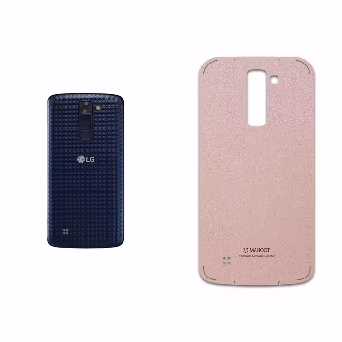 برچسب پوششی ماهوت مدل Rose Gold Leather مناسب برای گوشی موبایل ال جی K10