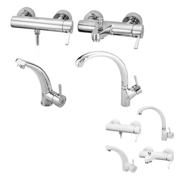 ست چهار تکه شیرآلات قهرمان ارکیده