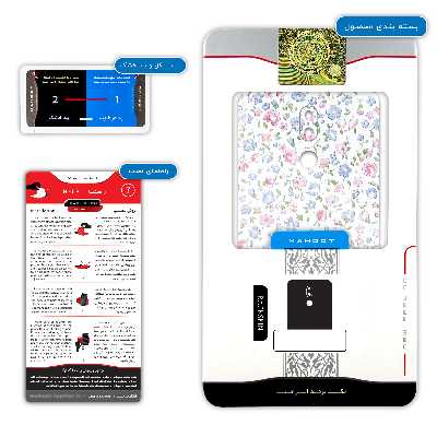 برچسب پوششی ماهوت مدل Painted-Flowers مناسب برای گوشی موبایل نوکیا 3.2 TA-1164