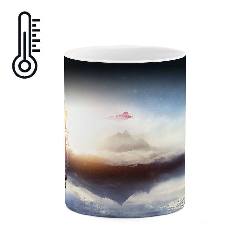 ماگ حرارتی طرح کشتی مدل mgph02580