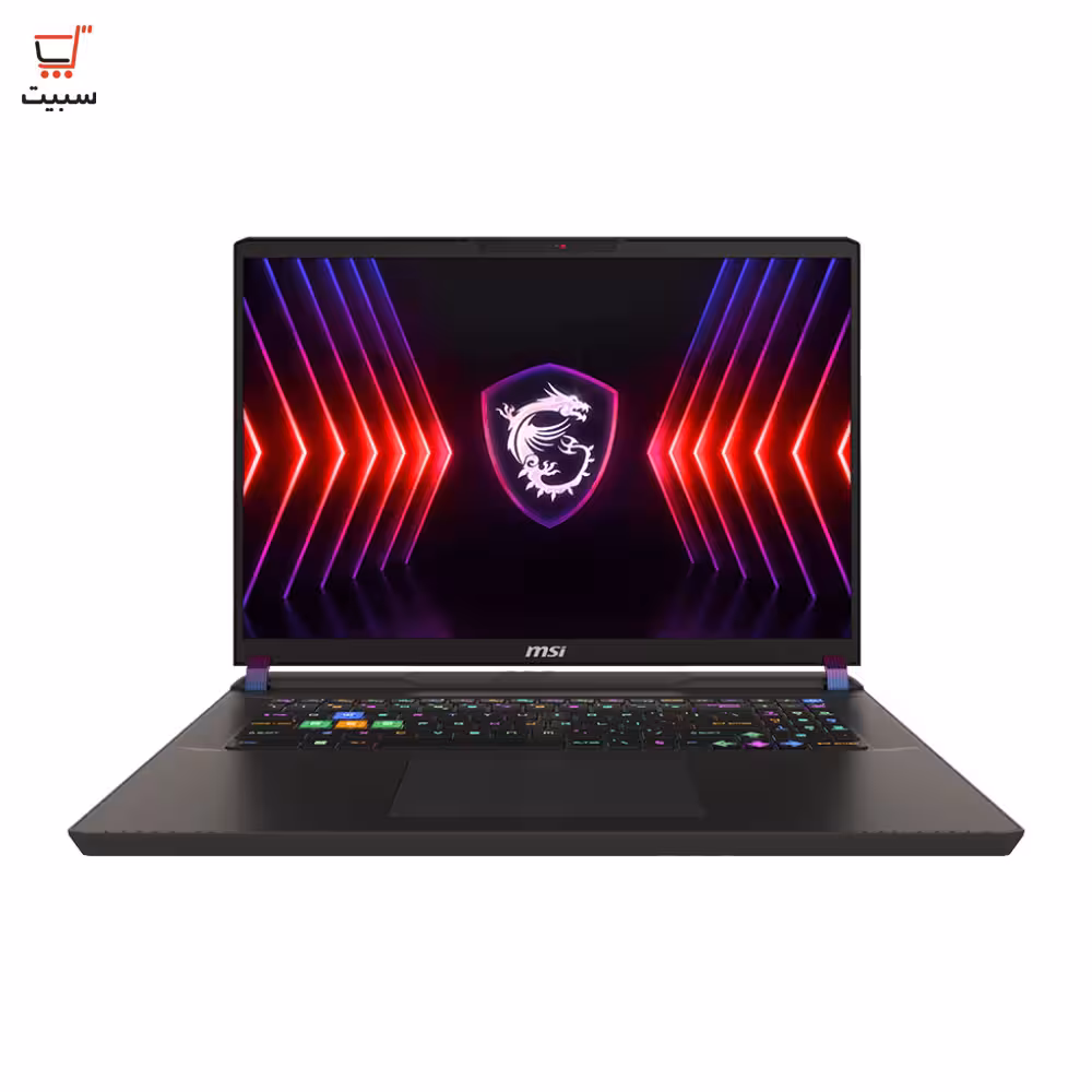 لپ تاپ 17 اینچی گیمینگ ام اس آی مدل Vector 17 HX A14VHG i9 14900HX 64G 3T SSD 12G RTX 4080 WQXGA 240Hz RGB