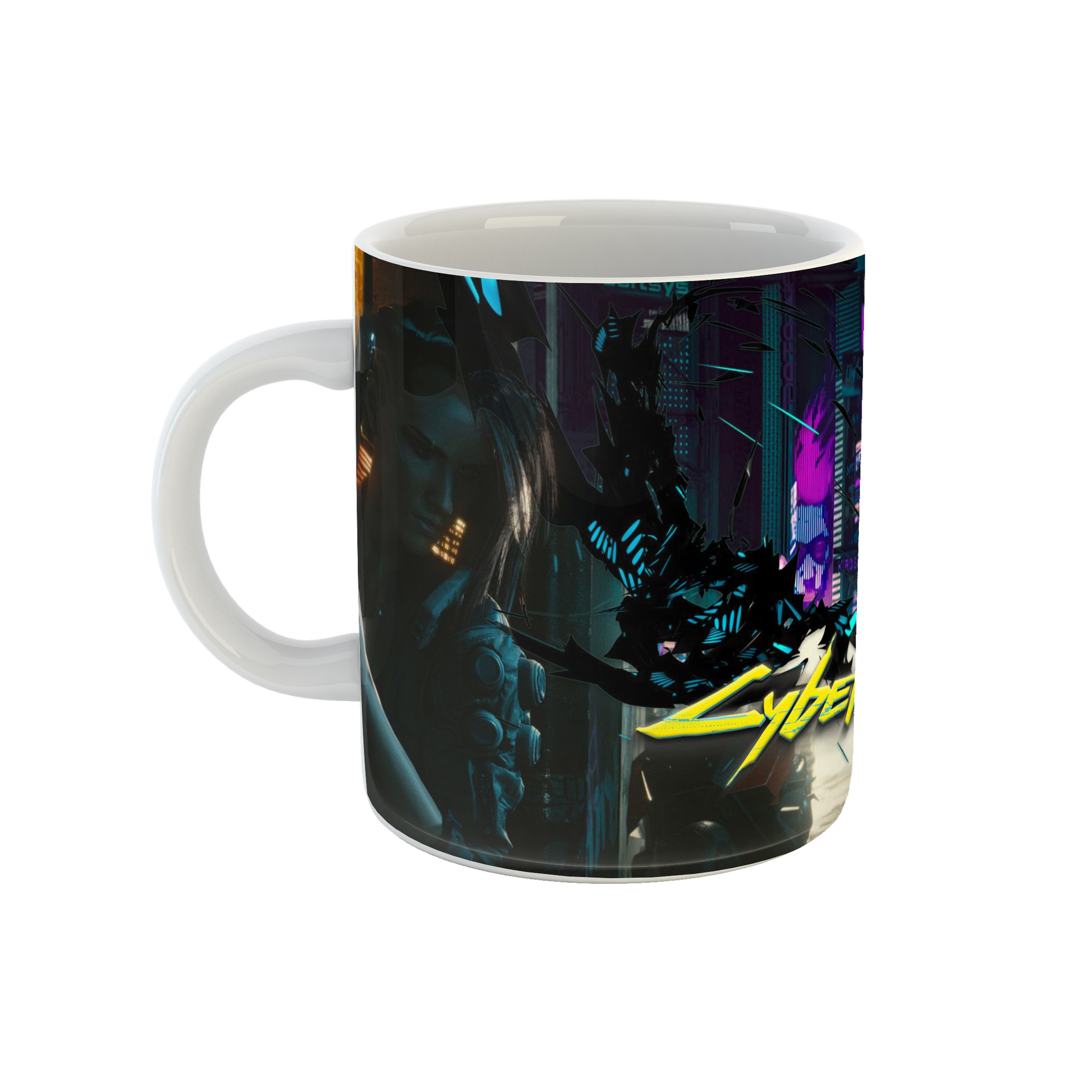 ماگ طرح بازی cyberpunk 2077 کد 01