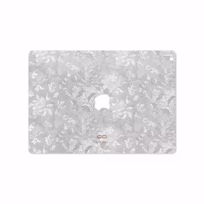 برچسب پوششی ماهوت مدل Silver-Wildflower مناسب برای تبلت اپل iPad Air 2013 A1476