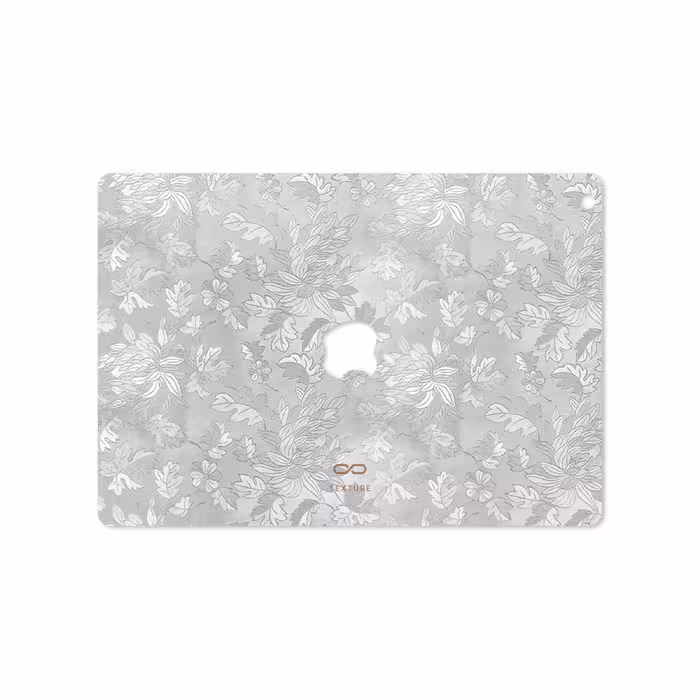 برچسب پوششی ماهوت مدل Silver-Wildflower مناسب برای تبلت اپل iPad Air 2013 A1476