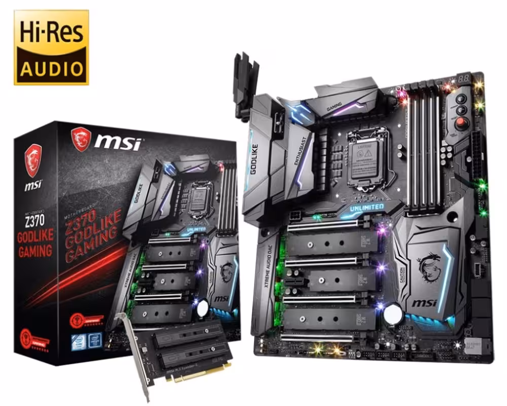 مادربرد ام اس آی Z370 GODLIKE GAMING