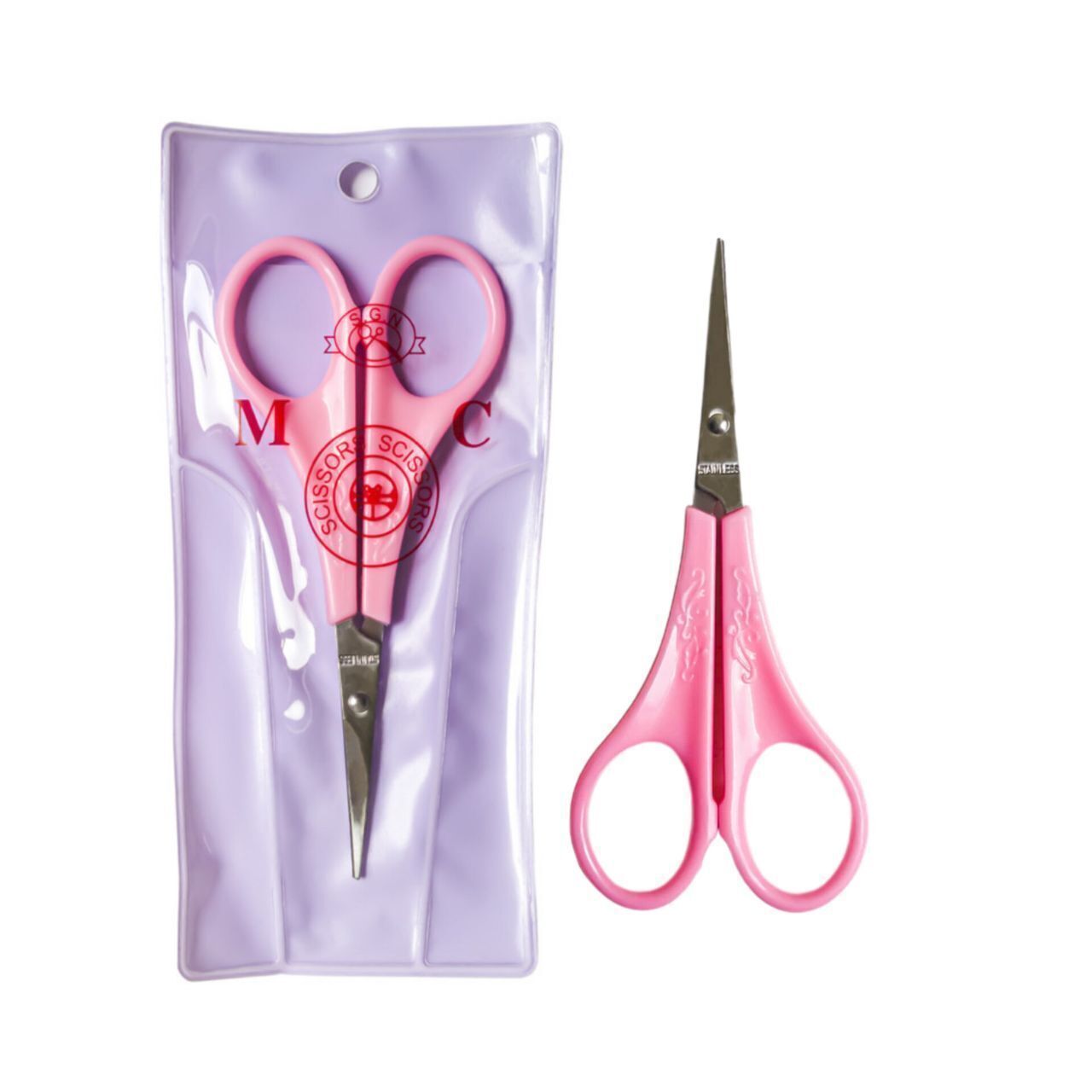 ژانومه قیچی صاف کوچک صورتی