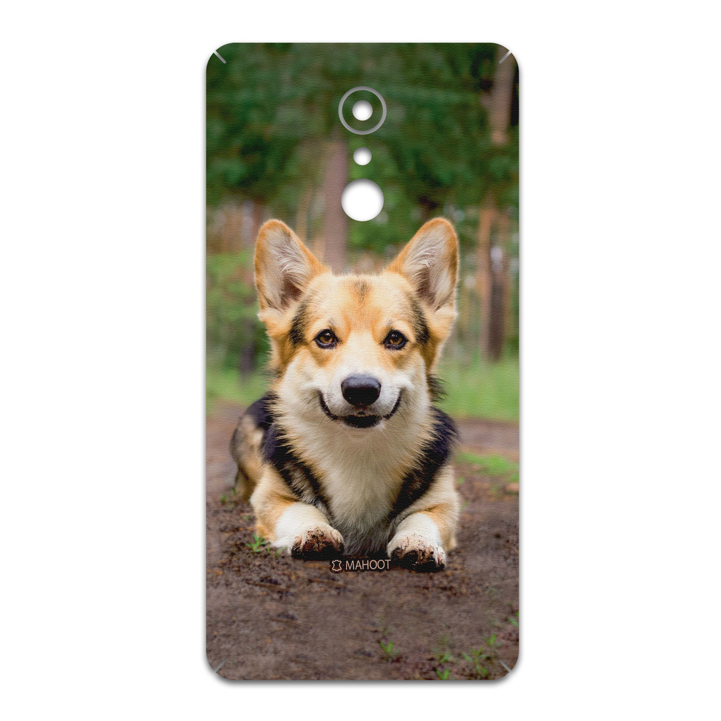 برچسب پوششی ماهوت مدل Dog-2 مناسب برای گوشی موبایل ال جی Q Stylus