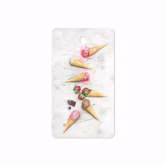 برچسب پوششی ماهوت مدل Funnel ice cream مناسب برای تبلت سامسونگ Galaxy Tab 4 7.0 2014 T231