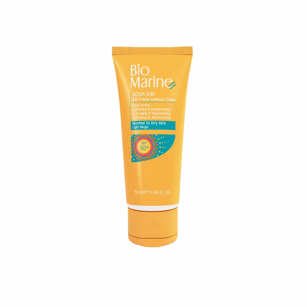ضد آفتاب رطوبت رسان SPF50 بایومارین